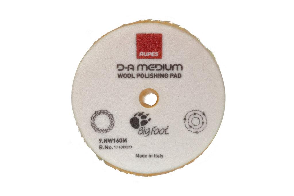 Rupes - DA Medium Wool Pad Yellow