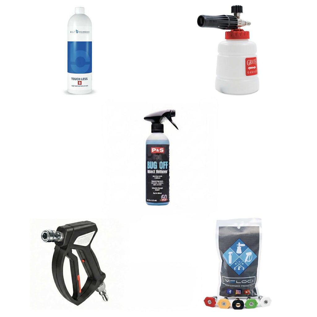 Pressure Washing Accessories & Pre-Wash Bundle