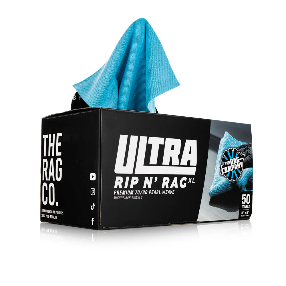 (TRC) The Rag Company - ULTRA RIP N' RAG XL Multi-Purpose Microfiber Towels
